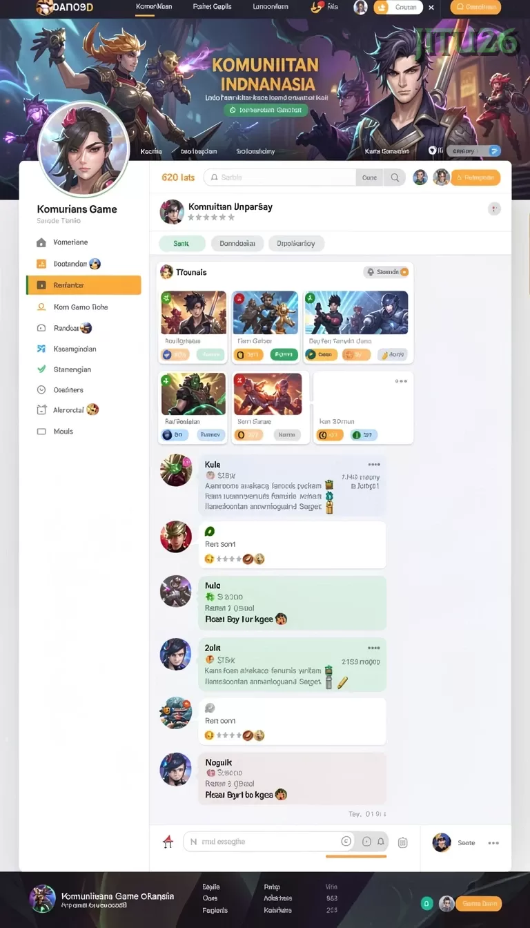 Cuplikan layar MPO08 — halaman utama