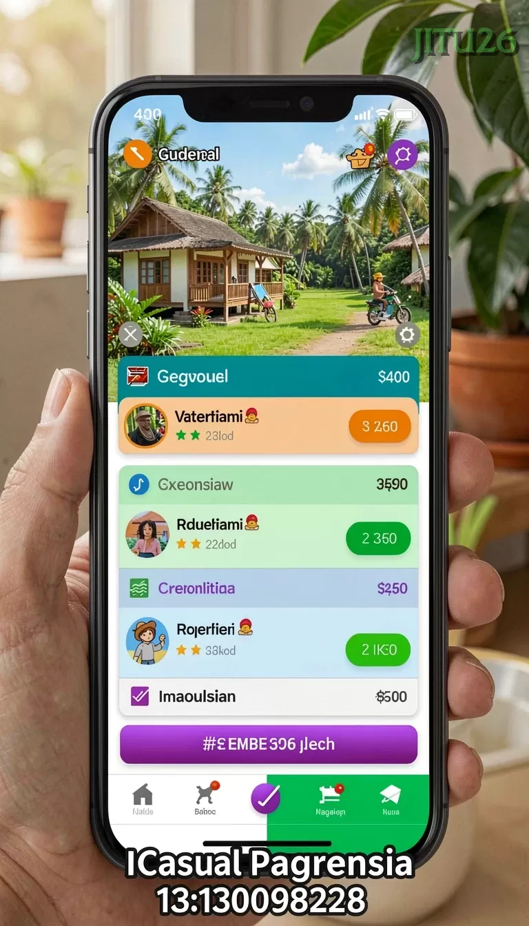 Cuplikan layar SBOBET — menu navigasi