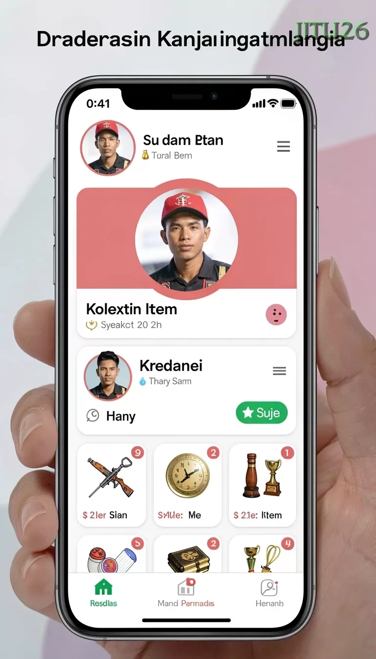 Cuplikan layar DAA666 — pengaturan akun