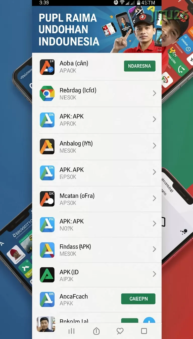 Cuplikan layar JITUTOTO — aktivitas