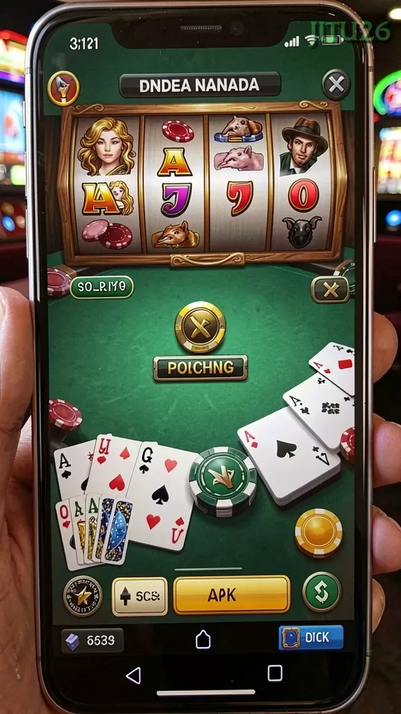 Cuplikan layar MPO08 — menu navigasi
